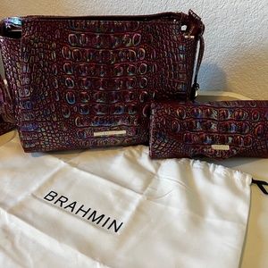 Brahmin Handbag and Wallet
